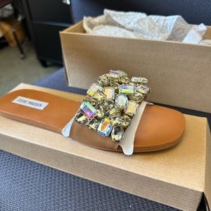 Size 9 Steve Madden Brielle Nude Sandals